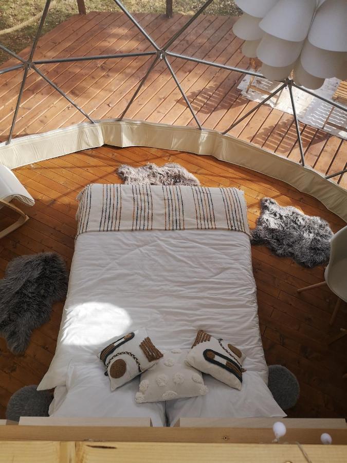 מלון ולהיצה Medve Dome - Luxury Camping In The Middle Of Nature מראה חיצוני תמונה